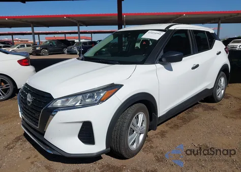 2022 Nissan Kicks S Xtronic Cvt из США, поврежденный, VIN 3N1CP5BV0NL498793